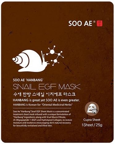 [SOOAE] HAN BANG SNAIL EGF COLLAGEN ESSENCE MASK