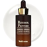WELLDERMA Retinol Peptide Restore Serum, 30mL / 1.01 fl.oz – Hydrating & Balancing Ampoule with Collagen Complex and Niacinamide