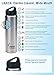 Laken Thermo Classic Vacuum Insulated Stainless Steel Wide Mouth Water Bottle with Screw Cap, 25 Oz, Black