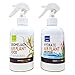 The Drunken Gnome Tillandsia Air Plant Food and Fertilizer for Enhanced Growth, Color and Blooms (8 oz Plus Mister)