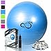 Live Infinitely Exercise Ball (55cm-95cm) Extra Thick Professional Grade Balance & Stability Ball- Anti Burst Tested Supports 2200lbs- Includes Hand Pump & Workout Guide Access