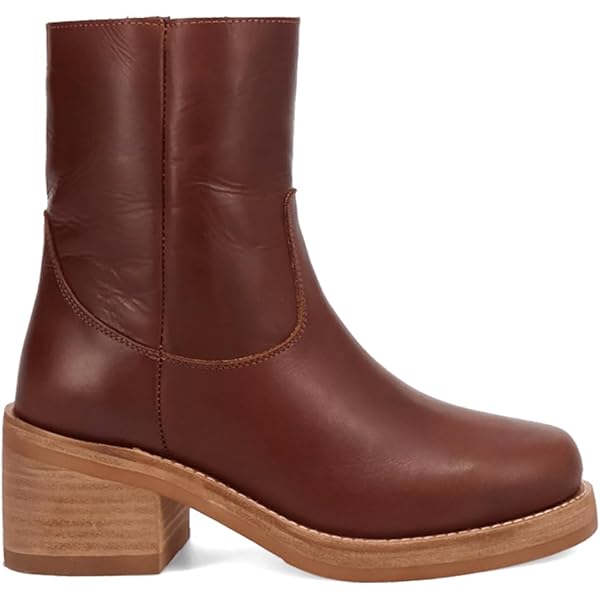 Amazon.com | Dingo Womens Anarchy Round Toe Zippered Motorcycle