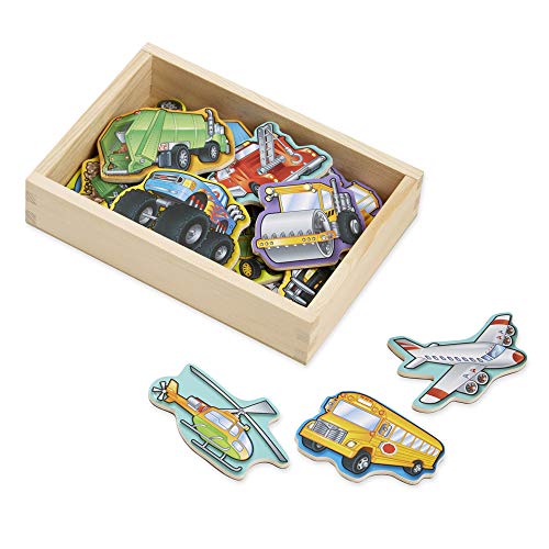2 Melissa+Doug+Wooden+Vehicle+Magnets