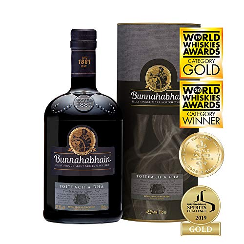 Bunnahabhain TOITEACH A DHÀ mit Geschenkverpackung Whisky (1 x 0.7 l)