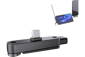 Fast Charging Adapter with 360° Foldable Phone Stand, Lightning Charger, Invisible Phone Stand Charging Cable, Universally Co