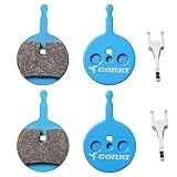 2 Pairs Bicycle Disc Brake Pads for Avid Mechanical BB5 (Resin,Semi-Metallic,Sintered Metal)