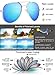 Young4us Aviator Sunglasses Polarized Metal Mirror UV400 Men Women Glasses