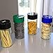 Tightvac - 5oz to 24 Ounce - Patented Airtight Container | Multi-use Vacuum Container Works as Smell Proof Containers for Herbs and Dry Goods. Black Clear