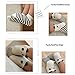 Caramella Cotton Novelty Socks Panda Ankle Socks for Girls and Women (Pack of 4)