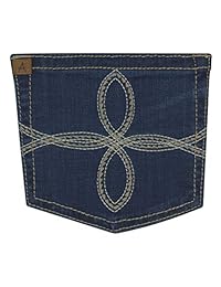 Wrangler Aura Jean en jean de piedra oscura para dama