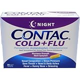 Contac Cold+Flu Night, 24 Caplets