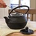 Primula Black Hammered 40 Ounce Cast Iron Teapot