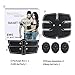 SHENGMI Abdominal Muscle Toner,EMS Abs Trainer,Abdominal Toning Belt,Wireless Body Massage Gym Workout Home Office Fitness Equipment For Abdomen/Arm/Leg