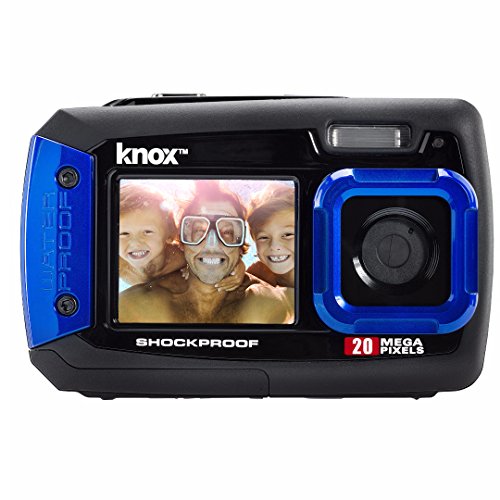 Knox-Dual-LCD-Display-20MP-Waterproof-Shockproof-Digital-Camera