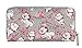 Loungefly Disney Aristocats Marie Cat Kitten I'm a Lady Grey Pink Floral Wallet