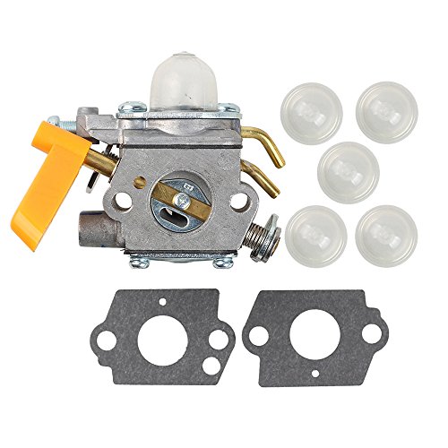 Savior 308054013 Carburetor with Gasket Primer Bulb for Ryobi SS26 Carburetor CS26 SS30 CS30 EX26 S430 308054013 308054012 308054004 308054077 Homelite String Trimmer