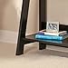 Bush Furniture Alamosa Ladder Bookshelf, Classic Black