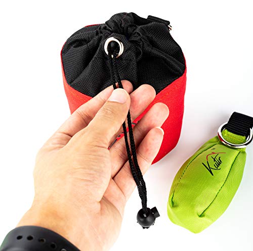 Kutir Pack of 2, Throw Line Storage Bag with Capacity of 250' Throw Line Drawstring, Perfect for Storage Bag for Arborist, Tree Climbing, High Limb Climbing