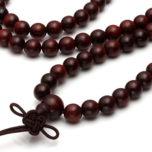 Milakoo 8mm Sandalwood Bead Bracelet Tibetan Buddhist Buddha Meditation Men Bracelet
