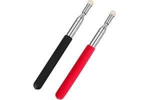 2 Pack Telescopic Teachers Pointer,Teachers Pointer Stick,Retractable Classroom Whiteboard Pointer Extendable for Teachers, G