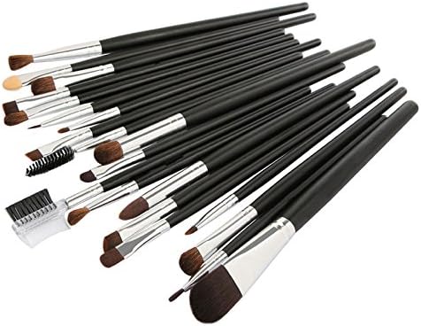 QiHorr TM 20Pcs Eyes Makeup Brushes Set Horse Hair Eyeshadow Blending Eyebrow Concealer Lip Make Up Brush Beauty Cosmetics Tool Kit