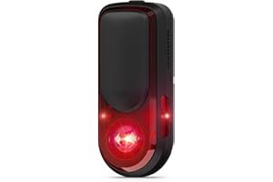 Garmin Varia™ RearVue 820, Advanced Rearview Radar & Tail Light, Enhanced Visibility & Awareness for Cyclists, Advanced Vehic