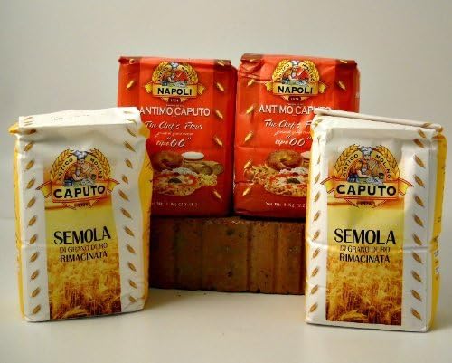 Molino Antimo Caputo '00' Flour + Semola Flour (4 bags) by Molino Antimo Caputo Napoli