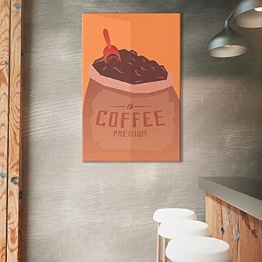 Canvas Wall Art A Bag of Coffee Canvas Art