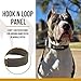 OneTigris Military Adjustable Dog Collar with Metal D Ring & Buckle 2 Sizes (Black, L)