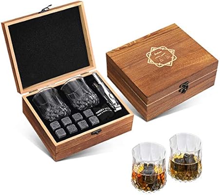 Compra Baban Botellas de Whisky, Ocho Cajas de Madera, Dos Bolsas 12pc en Amazon.es