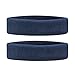 HOTER Sportline Head Band, Terry Cloth Headband, Sweat Band (2Pcs/3Pcs Pack)