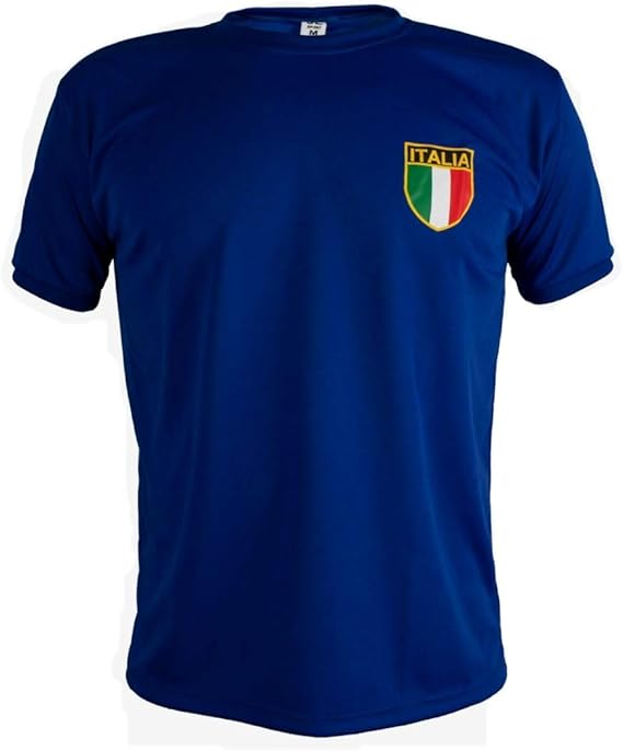 Amazon Jl Sport Italiaメンズフットボールシャツレトロ半袖 S メンズ 通販