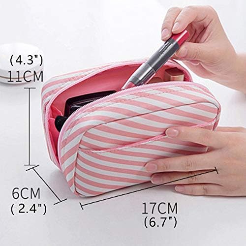 Mini Makeup Bag 2pcs Cosmetic Bag Travel Toiletry Bag Waterproof Accessories Organizer for Women (Pink) 2 Mini Makeup Bag 2pcs Cosmetic Bag Travel Toiletry Bag Waterproof Accessories Organizer for Women (Pink)