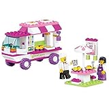 Sluban Building Block Girl's Dream Snack Car B0155 102 Piece Prince Queen Princess Castle Girl Toy
