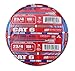 Syston Cable Technology Cat 6E Ethernet Network Cable - 100 FT，600MHz 23AWG Solid Bare Copper Wire Outdoor/Indoor, Bulk No Ends 10 Ft to 1000 Ft Available, Heat Resistant Riser Rated - CMR