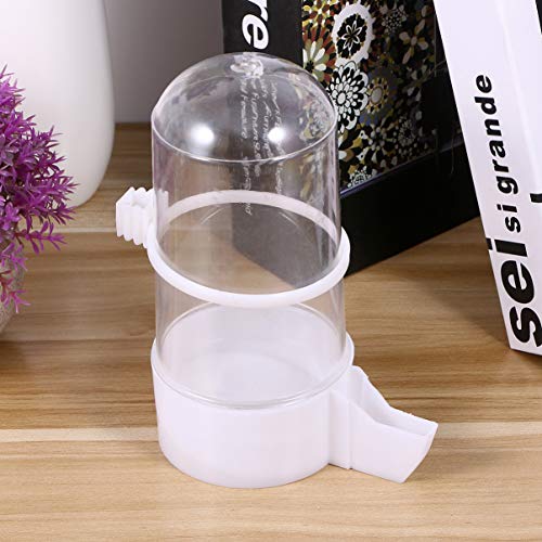 balacoo Vogel Wasserspender Automatische Vogeltränke Geflügeltränke Wellensittich Futterspender Käfig Wassertränke für für Papagei Sittich Vogelkäfig Zubehör – Bild 5