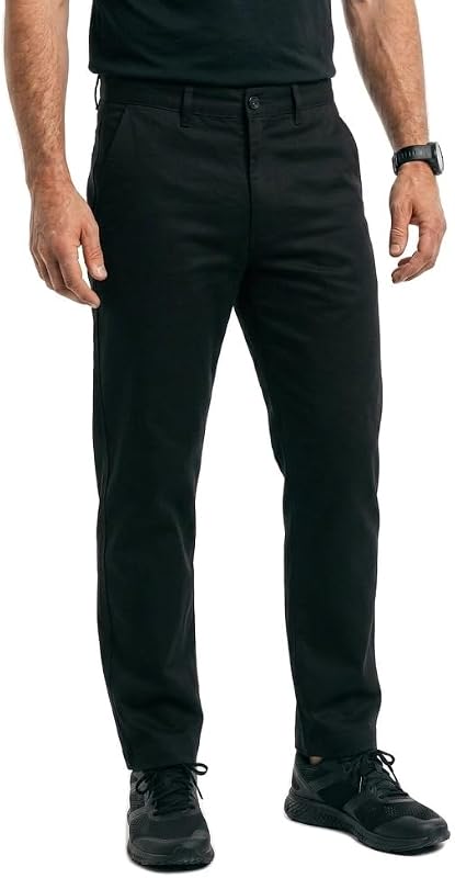 Calças masculinas, pretas, 36W / 34L