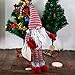 ITOMTE Handmade Swedish Gnome, Scandinavian Tomte, Yule Santa Nisse, Nordic Figurine, Plush Elf Toy, Home Decor, Winter Table Ornament, Christmas Decorations, Holiday Presents - 24 Inches, Red