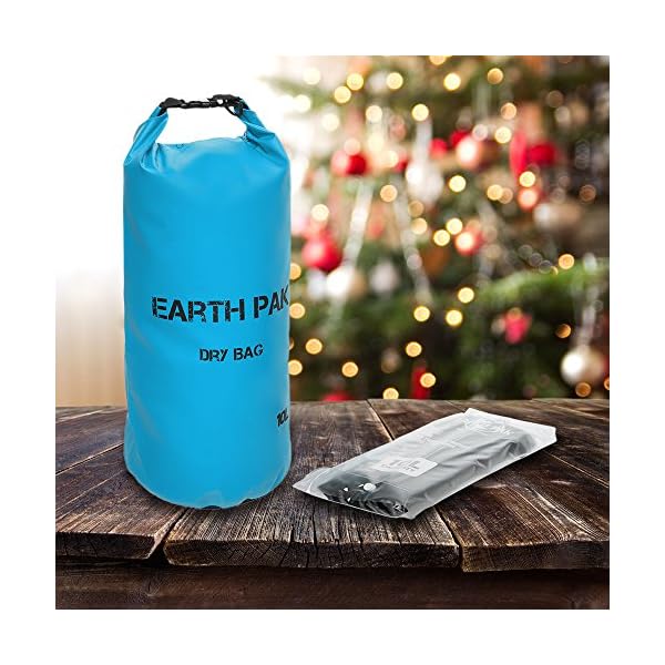 Earth-Pak-Waterproof-Dry-Bag-Roll-Top-Dry-Compression-Sack-Keeps-Gear-Dry-for-Kayaking-Beach-Rafting-Boating-Hiking-Camping-and-Fishing-with-Waterproof-Phone-Case Earth-Pak-Waterproof-Dry-Bag-Roll-Top-Dry-Compression-Sack-Keeps-Gear-Dry-for-Kayaking-Beach-Rafting-Boating-Hiking-Camping-and-Fishing-with-Waterproof-Phone-Case