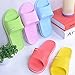 Jiyaru Women Anti-skidding Slipper Beach Pool Shoes Flip Flops Green US 8