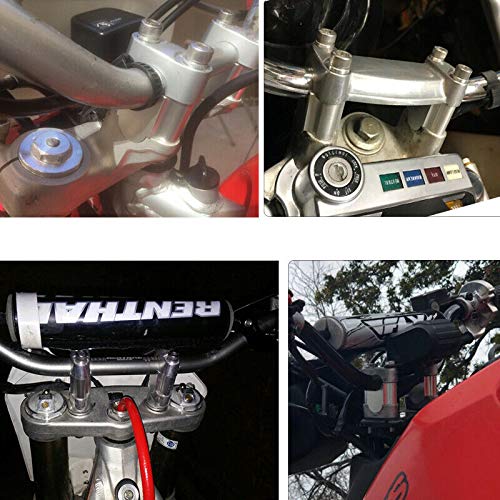 kemimoto 7/8" Handlebar Risers 30mm Height for ATV Dirt Bike Pricepulse