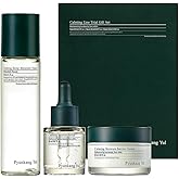 Pyunkang Yul PKY Calming Trial Gift Set, Exfoliating Toner, Soothing Serum, and Facial Skin Hydrating Cream, Vegan, Korean Skincare (3-item set)