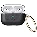 ESR Protective Cover for AirPods Pro (2019 Release), Metro Light AirPods Carrying Case with Keychain & Keyring, Shock-Resistant, Visible Front LED, Black