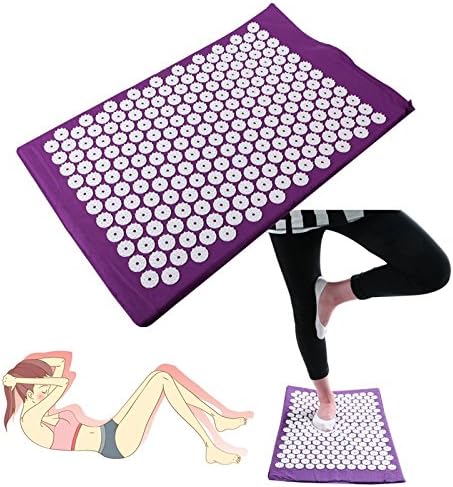 Acupressure Spike Yoga Pillow Mat Relieve Stress Pain Relief Health Care Shakti Massager Relaxation Neck Back Pain Treatment