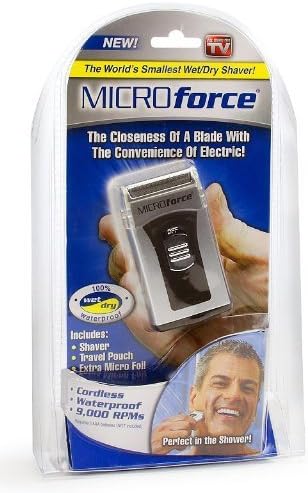 MicroForce Wet/Dry Shaver, Cordless by MICRO FORCE