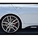 S-WEKA Car Door Sticker Decal for BMW 4Pack (Silver)