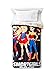 DC Super Hero Girls Twin/Single Comforter  Harley Quinn, Bat Girl, Super Girl, Wonder Woman