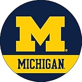 Michigan Wolverines Paper Coaster 4 Pack Officially Licensed Collegiate Product