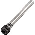 uxcell a15060800ux0208 C12-ER11A-100L Collet Chuck Holder Straight CNC Milling Extension Rod for CNC Lathe Milling Tool