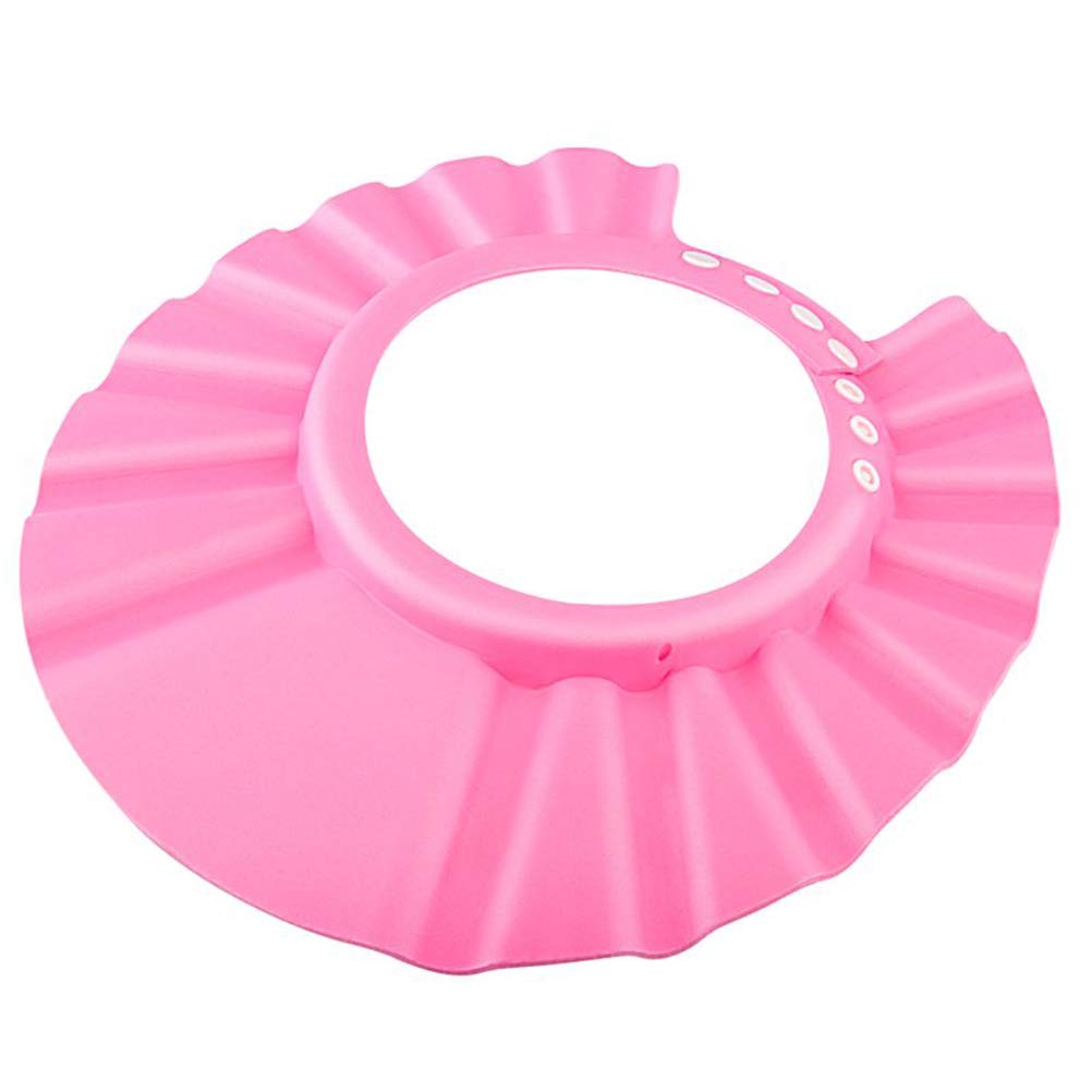 Baby Hat Toddler Shampoo Bath Shower Cap Soft Adjustable Wash Hair Shield Direct Visor Caps for Toddler, Baby, Kids